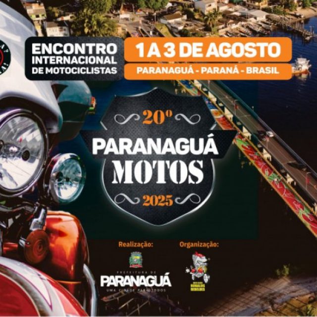 20º Paranaguá Motos retorna com show nacional da banda Tihuana e programação cultural neste fim de semana