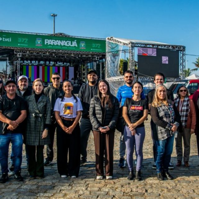 Escola de Formação em Turismo de Paranaguá promove aula prática sobre montagem de grandes eventos