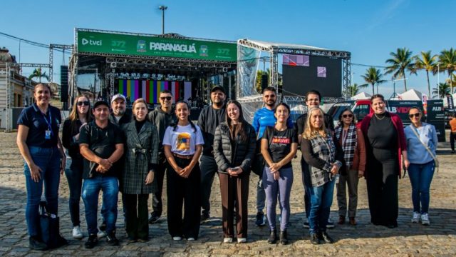 Escola de Formação em Turismo de Paranaguá promove aula prática sobre montagem de grandes eventos