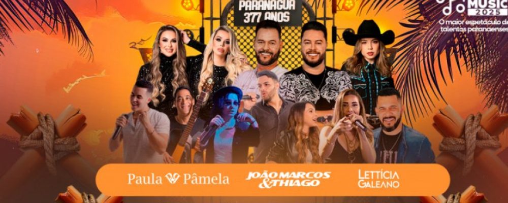 12º Show Litoral Music premia talentos nos 377 anos de Paranaguá