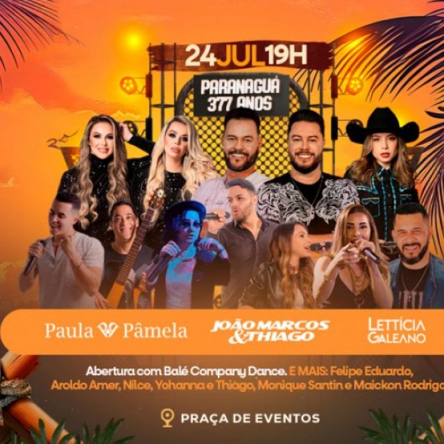 12º Show Litoral Music premia talentos nos 377 anos de Paranaguá